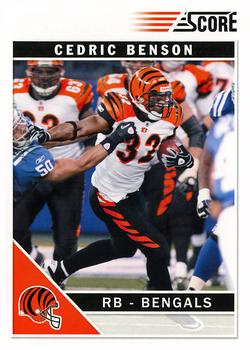 2011 Score #59 Cedric Benson Front