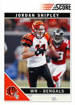 2011 Score #63 Jordan Shipley Front