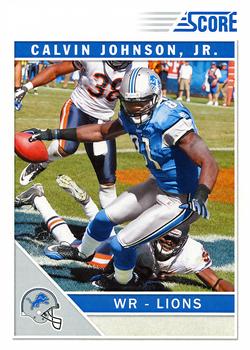 2011 Score #94 Calvin Johnson Front