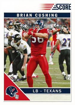 2011 Score #115 Brian Cushing Front