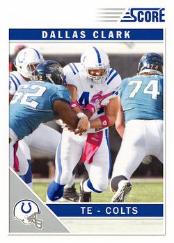 2011 Score #123 Dallas Clark Front