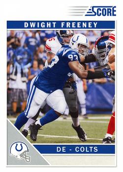 2011 Score #125 Dwight Freeney Front