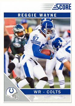 2011 Score #130 Reggie Wayne Front