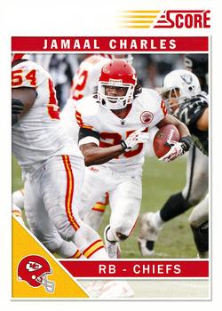 2011 Score #145 Jamaal Charles Front