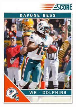 2011 Score #154 Davone Bess Front