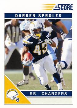 2011 Score #239 Darren Sproles Front