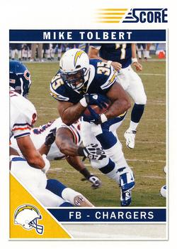 2011 Score #241 Mike Tolbert Front