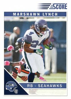 2011 Score #261 Marshawn Lynch Front