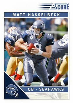 2011 Score #262 Matt Hasselbeck Front