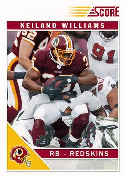 2011 Score #297 Keiland Williams Front