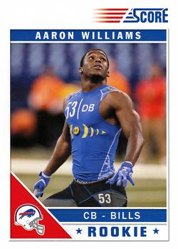 2011 Score #302 Aaron Williams Front