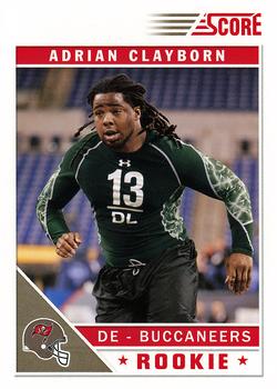 2011 Score #303 Adrian Clayborn Front