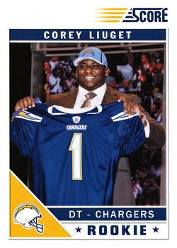 2011 Score #322 Corey Liuget Front