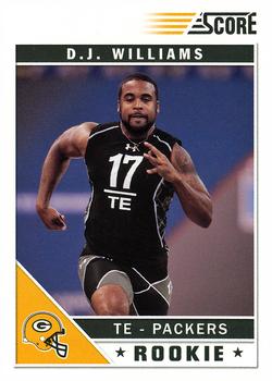 2011 Score #324 D.J. Williams Front