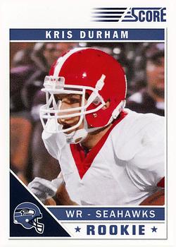 2011 Score #355 Kris Durham Front