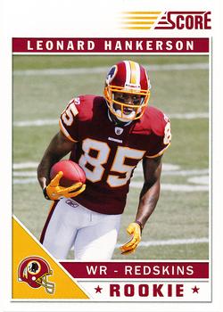 2011 Score #358 Leonard Hankerson Front