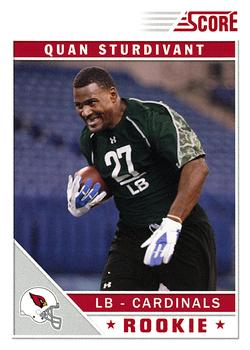 2011 Score #374 Quan Sturdivant Front