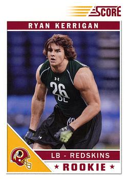 2011 Score #384 Ryan Kerrigan Front