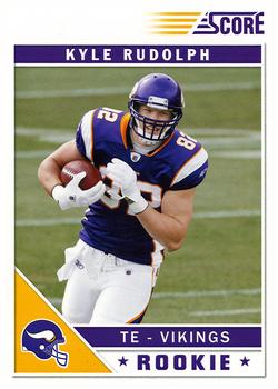 2011 Score #356 Kyle Rudolph Front