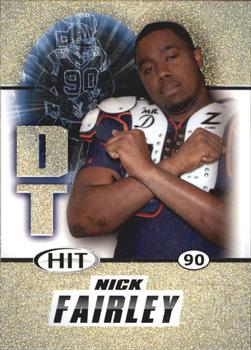 2011 SAGE HIT - Gold #39 Nick Fairley Front