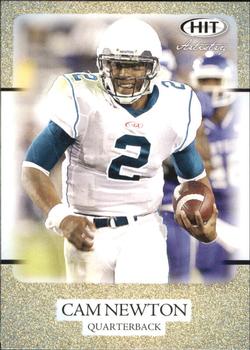 2011 SAGE HIT - Gold #57 Cam Newton Front