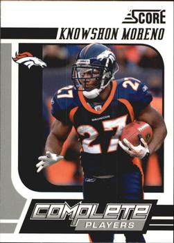2011 Score - Complete Players Glossy #11 Knowshon Moreno Front