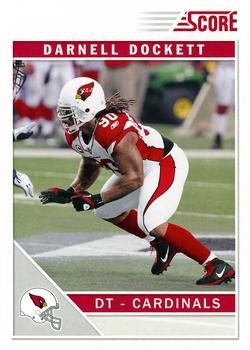 2011 Score - Glossy #3 Darnell Dockett Front