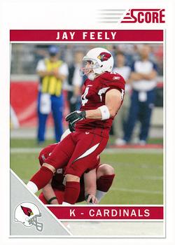 2011 Score - Glossy #5 Jay Feely Front