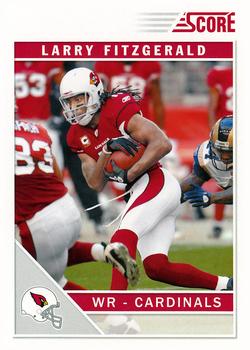 2011 Score - Glossy #7 Larry Fitzgerald Front