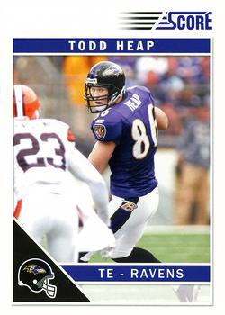 2011 Score - Glossy #29 Todd Heap Front