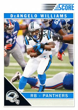 2011 Score - Glossy #41 DeAngelo Williams Front