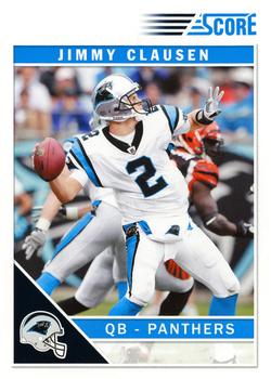 2011 Score - Glossy #43 Jimmy Clausen Front