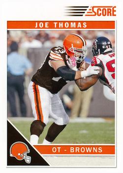 2011 Score - Glossy #70 Joe Thomas Front