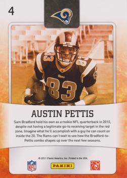 2011 Score - Hot Rookies #4 Austin Pettis Back