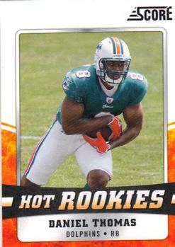 2011 Score - Hot Rookies #9 Daniel Thomas Front