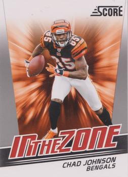 2011 Score - In the Zone #5 Chad Johnson Front