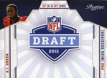 2011 Panini Prestige - NFL Draft #1 A.J. Green Front