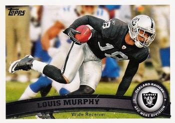 2011 Topps #372 Louis Murphy Front