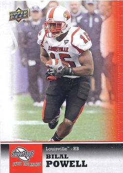 2011 Upper Deck Sweet Spot #7 Bilal Powell Front