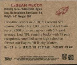 2011 Topps - 1950 Bowman #24 LeSean McCoy Back