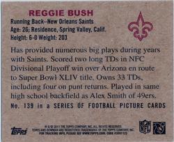 2011 Topps - 1950 Bowman #139 Reggie Bush Back