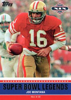 2011 Topps - Super Bowl Legends #SBL-XIX Joe Montana Front