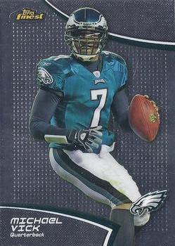 2011 Finest #1 Michael Vick Front