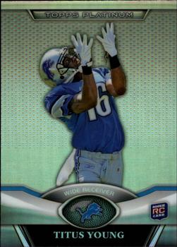 2011 Topps Platinum #116 Titus Young Front