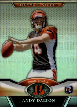 2011 Topps Platinum #132 Andy Dalton Front