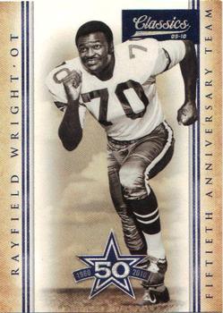 2010 Panini Classics - Cowboys 50th Anniversary #10 Rayfield Wright Front