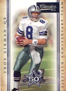 2010 Panini Classics - Cowboys 50th Anniversary #2 Troy Aikman Front