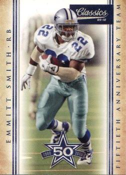 2010 Panini Classics - Cowboys 50th Anniversary #3 Emmitt Smith Front