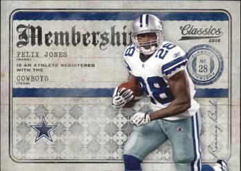 2010 Panini Classics - Membership #11 Felix Jones  Front