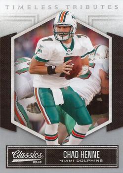 2010 Panini Classics - Timeless Tributes Silver #51 Chad Henne  Front